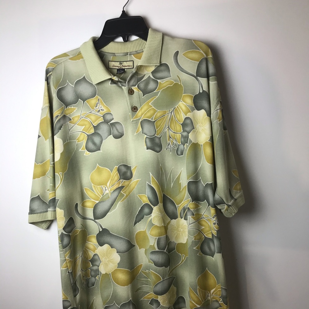 Tommy Bahama Mens Size Medium Polo Floral